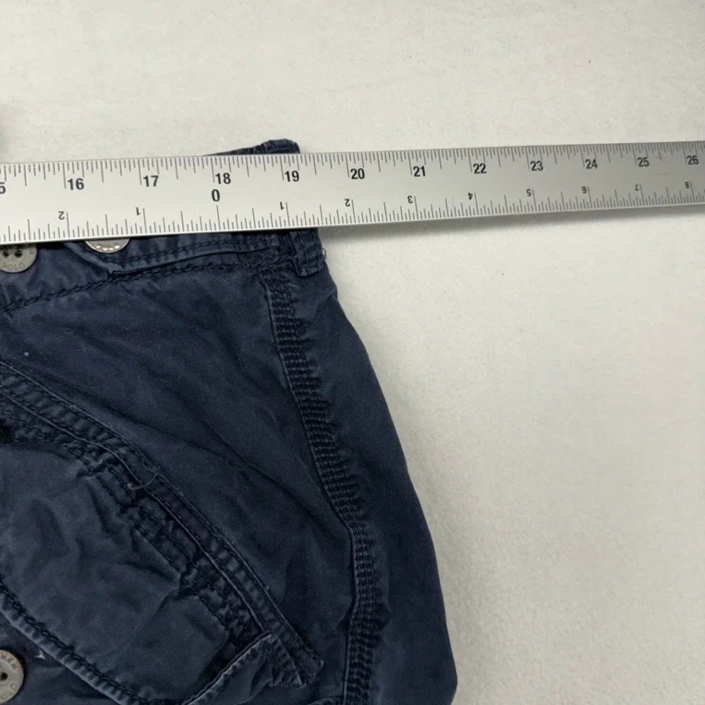 Vintage Ralph Lauren Shorts Me'ns 38 Blue Navy Military Cargo Great Britain 1948